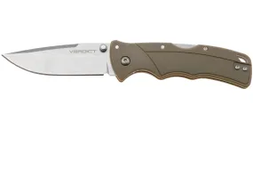 Cold Steel Verdict Spear Point FL-C3SPSSFD, Stonewashed 4116SS, Coyote GFN, navaja