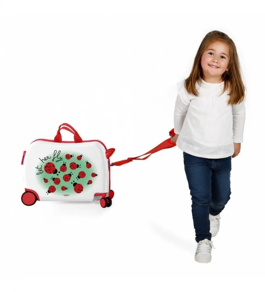 Maleta correpasillos 2 ruedas multidireccionales Movom Let Her Fly -38x50x20cm-