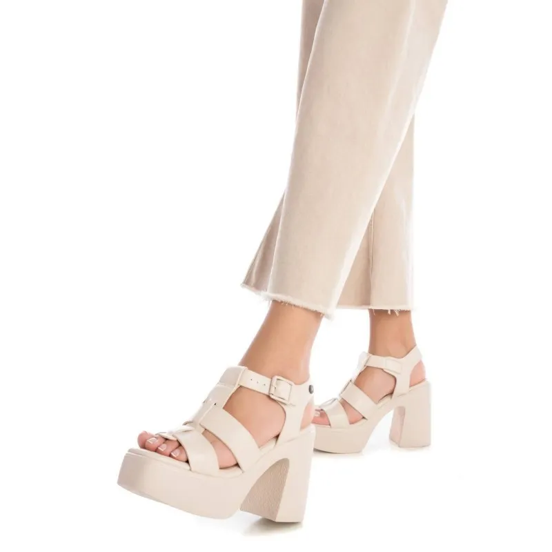 Sandalia de mujer REFRESH 171677 Beige