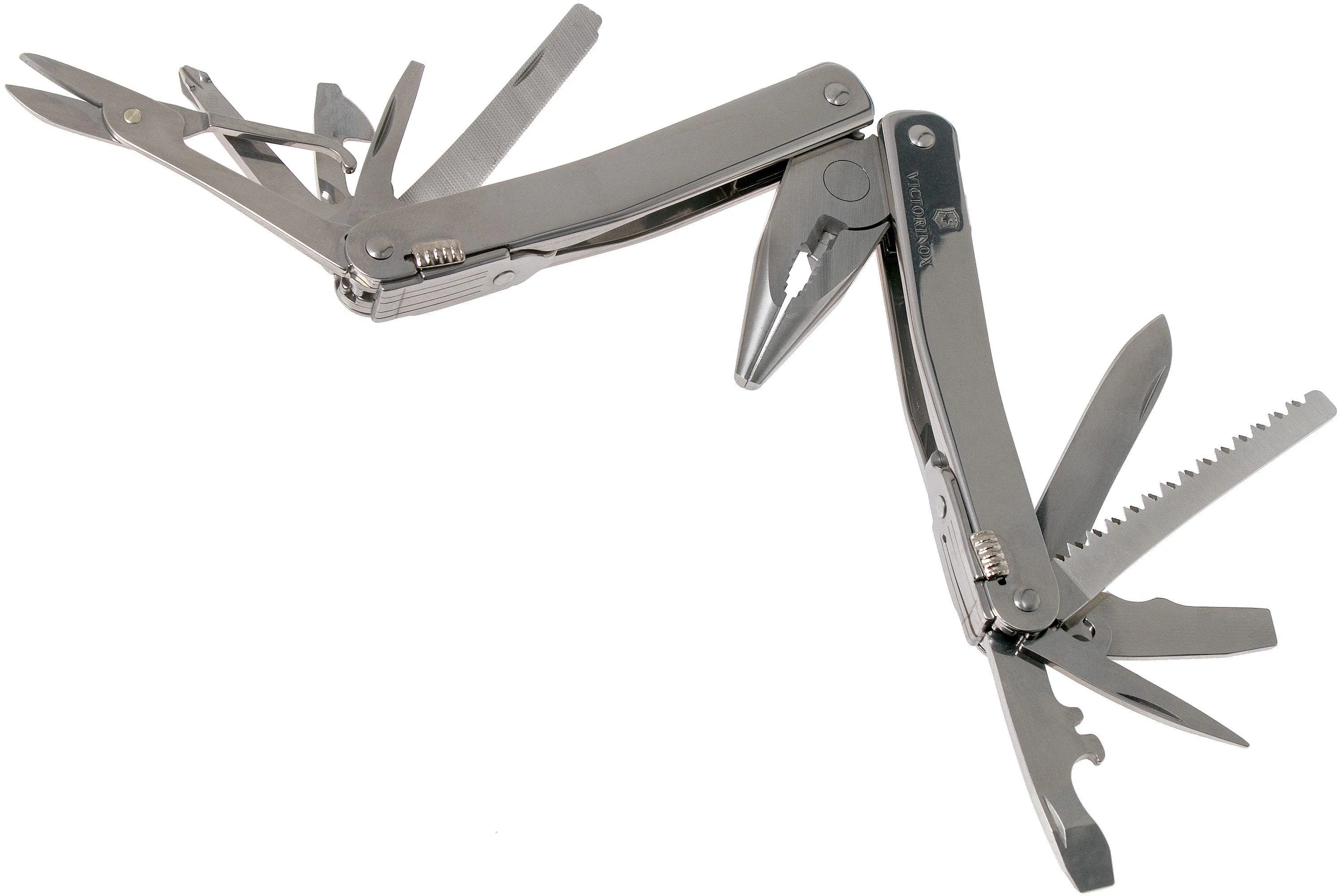 Victorinox SwissTool Spirit X Plus Ratchet 3.0236.N multiherramienta, funda de nylon