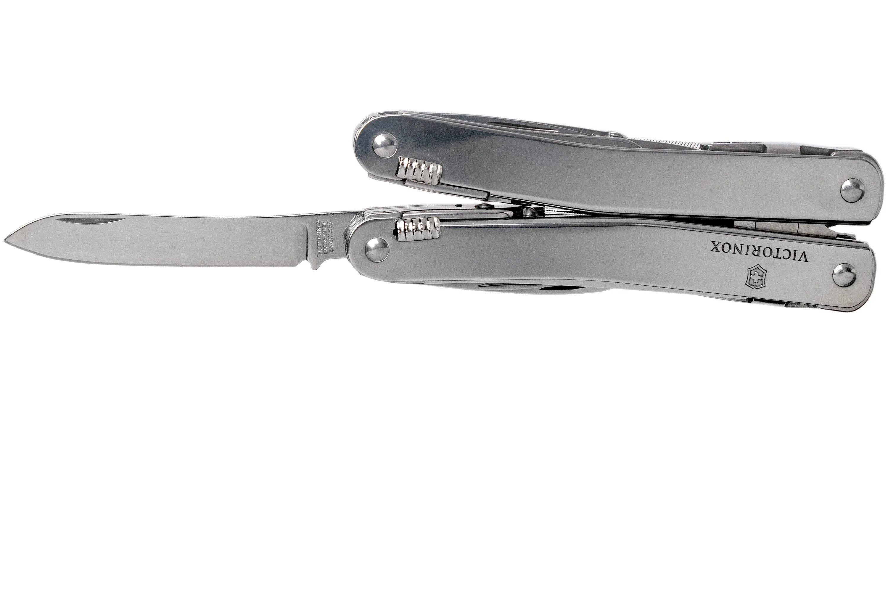 Victorinox SwissTool Spirit X Plus Ratchet 3.0236.N multiherramienta, funda de nylon