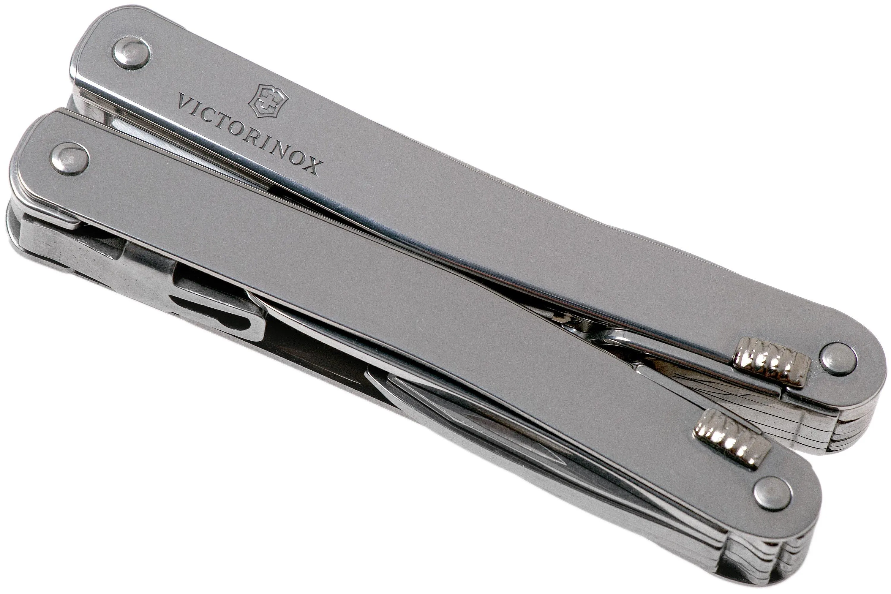 Victorinox SwissTool Spirit X Plus Ratchet 3.0236.N multiherramienta, funda de nylon